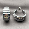 Rhodium Gold Filled Medium Hoop, Polished, Rhodium Finish, 02.467.0011.1.30