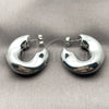 Rhodium Gold Filled Medium Hoop, Polished, Rhodium Finish, 02.467.0015.1.30