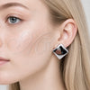 Rhodium Gold Filled Stud Earring, Polished, Rhodium Finish, 02.467.0004.1