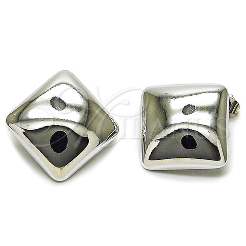 Rhodium Gold Filled Stud Earring, Polished, Rhodium Finish, 02.467.0004.1