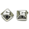 Rhodium Gold Filled Stud Earring, Polished, Rhodium Finish, 02.467.0004.1