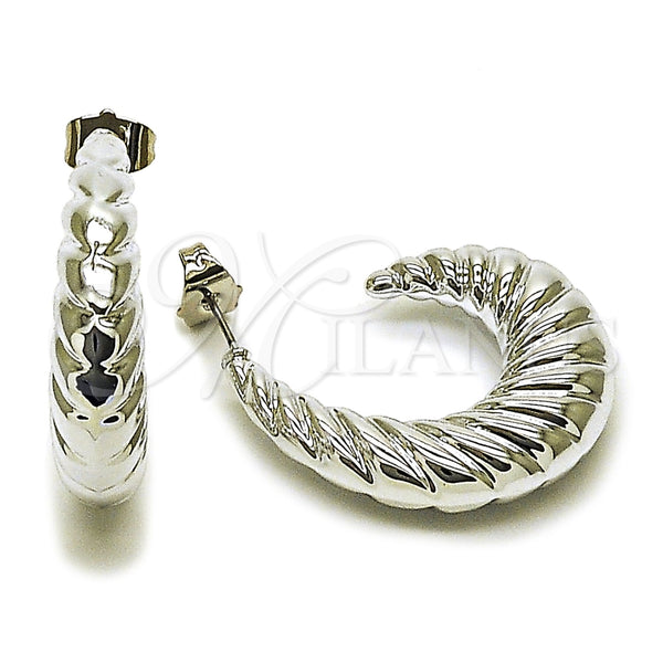 White Gold Filled Ring — Stud Earring Polished 02. — main product view — SKU 165648 | Oro Laminado Blanco anillo — Stud Earring pulido 02. — SKU 165648