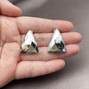 Rhodium Gold Filled Stud Earring, Polished, Rhodium Finish, 02.467.0006.1