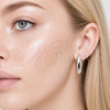Rhodium Gold Filled Small Hoop, Polished, Rhodium Finish, 02.467.0029.1.30