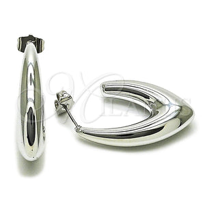 White Gold Filled Hoop Earrings — Small Hoop Polished 02. — main product view — SKU 165654 | Oro Laminado Blanco aretes de aro — aro pequeño pulido 02. — SKU 165654