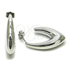Rhodium Gold Filled Small Hoop, Polished, Rhodium Finish, 02.467.0029.1.30