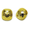 Stainless Steel Stud Earring, Polished, Golden Finish, 02.467.0030