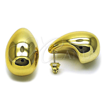 Stainless Steel Teardrop Earrings 02.467.0034 for wholesale, main product view