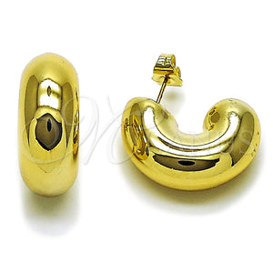 Stainless Steel Ring — Stud Earring Polished 02. — main product view — SKU 165666 | Acero Inoxidable anillo — Stud Earring pulido 02. — SKU 165666