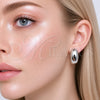Rhodium Gold Filled Stud Earring, Polished, Rhodium Finish, 02.467.0035.1