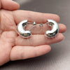 Rhodium Gold Filled Stud Earring, Polished, Rhodium Finish, 02.467.0035.1