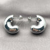 Rhodium Gold Filled Stud Earring, Polished, Rhodium Finish, 02.467.0035.1