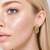 Stainless Steel Small Hoop, Polished, Golden Finish, 02.467.0036.25