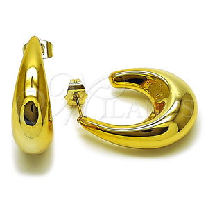Stainless Steel Hoop Earrings — Small Hoop Polished 02. — main product view — SKU 165672 | Acero Inoxidable aretes de aro — aro pequeño pulido 02. — SKU 165672