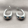 Rhodium Gold Filled Small Hoop, Polished, Rhodium Finish, 02.467.0038.1.25