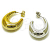 Rhodium Gold Filled Small Hoop, Polished, Rhodium Finish, 02.467.0038.1.25