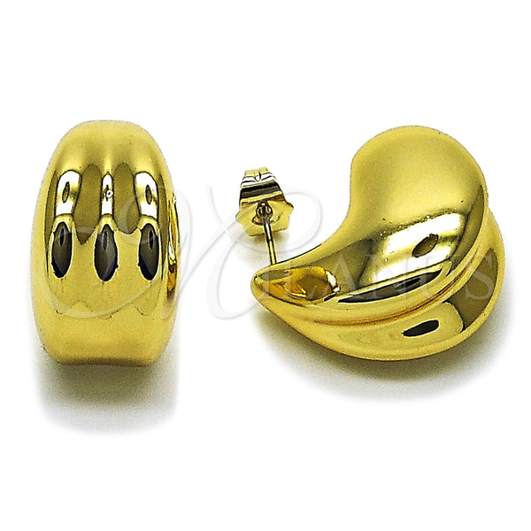 Stainless Steel Ring — Stud Earring Teardrop Design Polished 02. — main product view — SKU 165690 | Acero Inoxidable anillo — Stud Earring Teardrop diseño pulido 02. — SKU 165690