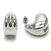 Rhodium Gold Filled Stud Earring, Teardrop Design, Polished, Rhodium Finish, 02.467.0046.1
