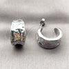 Rhodium Gold Filled Small Hoop, Polished, Rhodium Finish, 02.467.0047.1.25