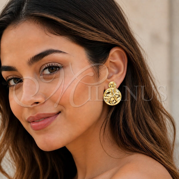 Stainless Steel Ring — Stud Earring Polished 02. — alternate product view — SKU 165694 | Acero Inoxidable anillo — Stud Earring pulido 02. — SKU 165694