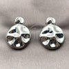Rhodium Gold Filled Stud Earring, Polished, Rhodium Finish, 02.467.0048.1