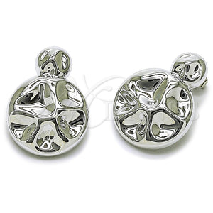White Gold Filled Ring — Stud Earring Polished 02. — main product view — SKU 165695 | Oro Laminado Blanco anillo — Stud Earring pulido 02. — SKU 165695