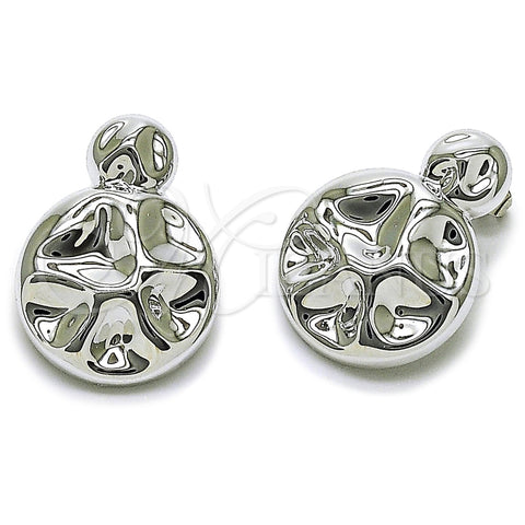 Rhodium Gold Filled Stud Earring, Polished, Rhodium Finish, 02.467.0048.1