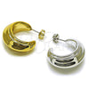Stainless Steel Medium Hoop, Polished, Golden Finish, 02.467.0050.30
