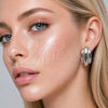 Rhodium Gold Filled Medium Hoop, Polished, Rhodium Finish, 02.467.0050.1.30