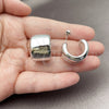Rhodium Gold Filled Small Hoop, Polished, Rhodium Finish, 02.467.0053.1.20