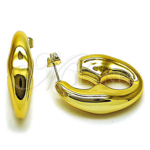 Stainless Steel Ring — Stud Earring Puff Mariner Design Polished 02. — main product view — SKU 165709 | Acero Inoxidable anillo — Stud Earring Puff Mariner diseño pulido 02. — SKU 165709
