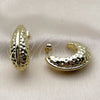 Stainless Steel Large Hoop, Polished, Golden Finish, 02.455.0028.1.25