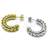Rhodium Gold Filled Medium Hoop, Polished, Rhodium Finish, 02.467.0057.1.30