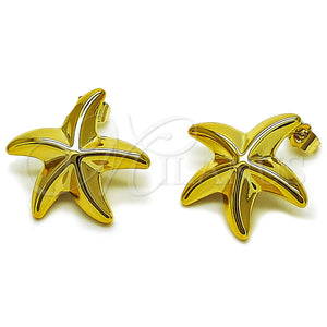 Stainless Steel Ring — Stud Earring Star Design Polished 02. — main product view — SKU 165718 | Acero Inoxidable anillo — Stud Earring estrella diseño pulido 02. — SKU 165718