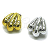 Stainless Steel Stud Earring, Polished, Golden Finish, 02.467.0062