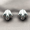 Rhodium Gold Filled Stud Earring, Polished, Rhodium Finish, 02.467.0062.1