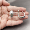 Rhodium Gold Filled Small Hoop, Polished, Rhodium Finish, 02.467.0066.1.25