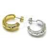 Rhodium Gold Filled Small Hoop, Polished, Rhodium Finish, 02.467.0066.1.25