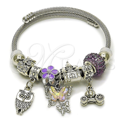 Brazalete de Acero Inoxidable 07.454.0017 por Mayoreo, vista principal del producto