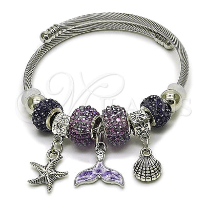 Stainless Steel Bangle 07.454.0005.2 for wholesale, main product view