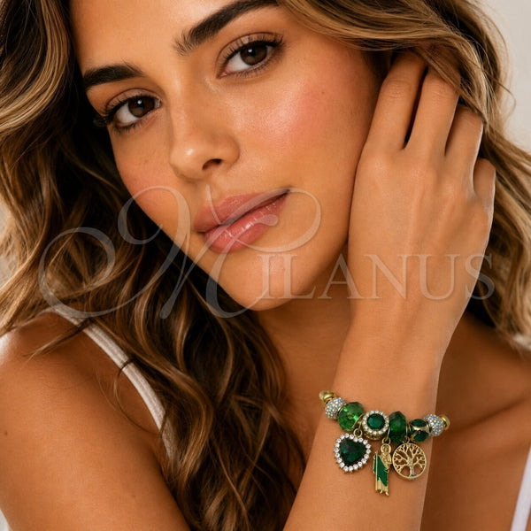 Stainless Steel Jewelry — Individual Bangle San Judas and Heart Design with — alternate product view — SKU 165811 | Acero Inoxidable joyería — Individual Bangle San Judas and corazón diseño with — SKU 165811