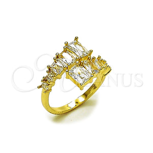 White Gold Filled Ring — Multi Stone Ring with White Cubic Zirconia Polished — main product view — SKU 165890 | Oro Laminado Blanco anillo — Multi Stone Ring with blanco Cubic Zirconia pulido — SKU 165890