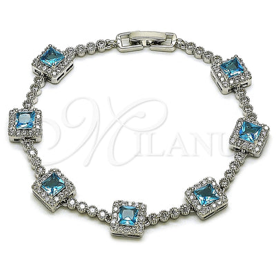 White Gold Filled Rhodium Gold-Filled Bracelet 03.283.0526.3.07 for wholesale, main product view