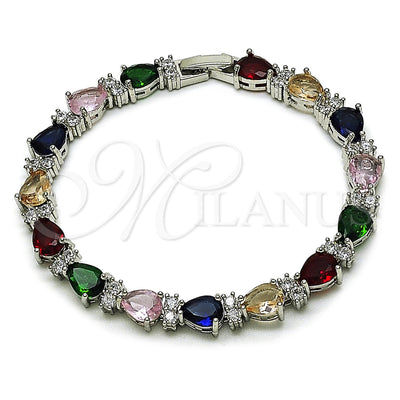 Rhodium Gold-Filled Bracelet 03.460.0001.07 — main product image — SKU 165922 | Pulsera de Oro Laminado con Rodio 03.460.0001.07 — imagen principal del producto — SKU 165922