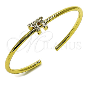 Gold Filled Jewelry — Individual Bangle Star of David and Judaica Design — main product view — SKU 165979 | Oro Laminado joyería — Individual Bangle estrella of David and Judaica diseño — SKU 165979