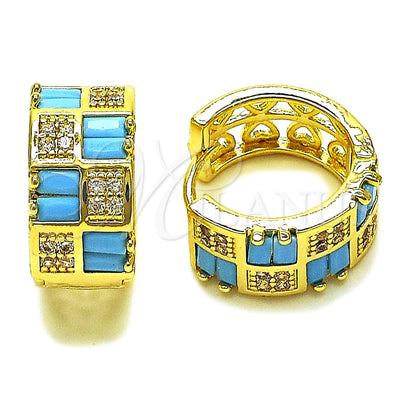 Gold-Filled Hoop Earrings 02.267.0073.3.16 — main product image — SKU 165993 | Argollas de Oro Laminado 02.267.0073.3.16 — imagen principal del producto — SKU 165993