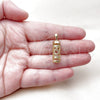 Oro Laminado Religious Pendant, Gold Filled Style Star of David Design, Polished, Golden Finish, 05.459.0040