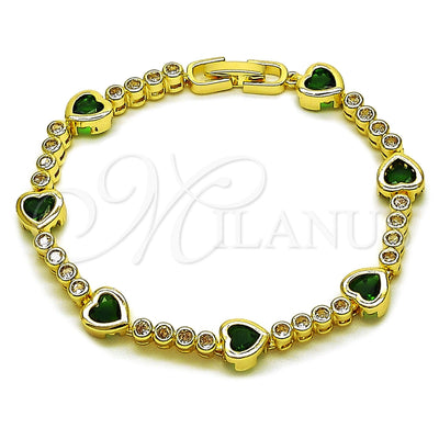 Dorado Oro Laminado Pulsera, vista principal del producto por Mayoreo, vista principal del producto