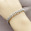 Rhodium Gold Filled Tennis Bracelet, with White Cubic Zirconia, Polished, Rhodium Finish, 03.283.0582.07 (Thickness, 8 Inches Length)