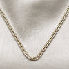 Oro Laminado Basic Necklace, Gold Filled Style Polished, Golden Finish, 04.63.1403.22 (Thickness, 22 Inches Length)